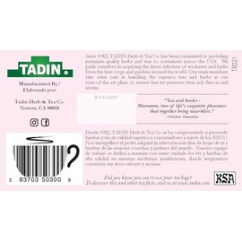 Tadin Seven Blossoms Tea Bed Time Bolsas Unidades