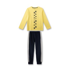 Sanetta Boys Long Pyjamas, Sour Lemon