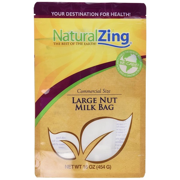 Fine Mesh Reusable Large Nut Milk Bag-2 gal.