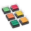 Katinga stamp pads (set of 6) e.g. colourful, pastel, pink,