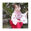 Bib Style Baby Hakama Coverall Girl