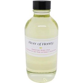 TCEShop River Of Honey Scented Body Oil Fragrance [Regular Cap - Gold - 4 oz.] - ID#24546