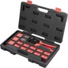 Toolcraft TO-9660081 Crimping Tool Set Including Crimping Assortment with Case