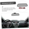 TEHAUX Car Rear View Monitor Display Screen for Reversing Camera
