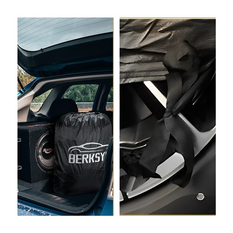 Waterproof Car Cover Compatible for Jeep Wrangler CJ,YJ, TJ &