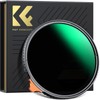 K&F Concept 77mm ND2-ND400 & Black Mist 1/4 Lens Filter,