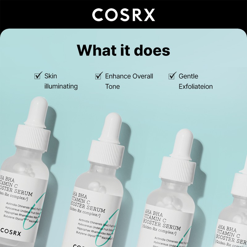 COSRX [COSRX]Refresh AHA BHA Vitamin C Booster Serum 30ml