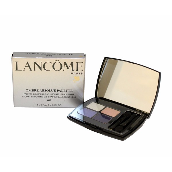LANCOME OMBRE ABSOLUE QUAD PALETTE SMOOTHING EYE-SHADOW #G10- 4*0.024 OZ. (D)