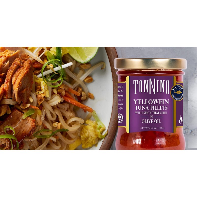 tuna yellowfin (6 Pack, Spicy Thai Chilli)