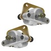 Caltric Rear Left Right Brake Caliper w/ Pads for Polaris