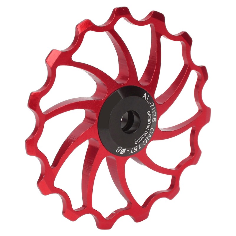 MEIJUN Rear Derailleur Guide Pulley Wheel 15T Ceramic Bearing for