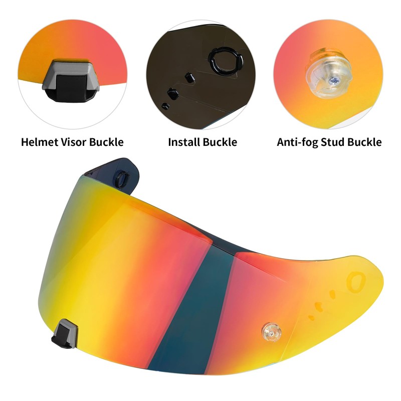 VCOROS T520 Helmet Shield Visor for ST1400/R1 - T520 Full