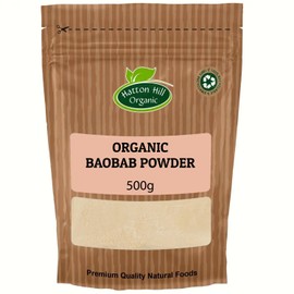 Organic Baobab Powder 500g by Hatton Hill Organic