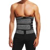 KIWI RATA Mens Workout Waist Trainer Corset Neoprene Sauna Sweat