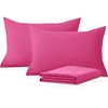 Moonlight Bedding Pillow Cases 2 Pack – Pink Pillowcases Envelope
