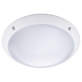 18w Round LED Ceiling Light Flush Mount IP54 6500k Bright Daylight 1202AF Bathroom Hallway Corridor Balcony Porch Garage Utility Room