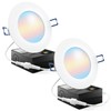 Sunco 4 Inch LED Recessed Lights, Canless Ceiling Light Slim,
