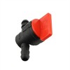 Buckbock 1/4" Inline Gas Fuel Shut Cut Off Valve for