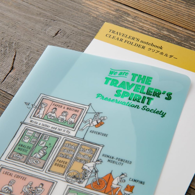 Traveler's Notebook Clear Holder 2026 A5 Slim 14499006