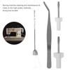 Sewing Machine Service Kit Sewing Machine Cleaning Brushes Angled Tweezers