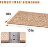 Stair Treads for Wooden Steps Indoor,8" X 30" (15 in