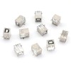 USB Female Type-B Port 4-Pin Right Angle PCB DIP Jack