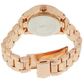 U.S. Polo Assn. Women's USC40135 Analog Display Analog Quartz Gold Watch