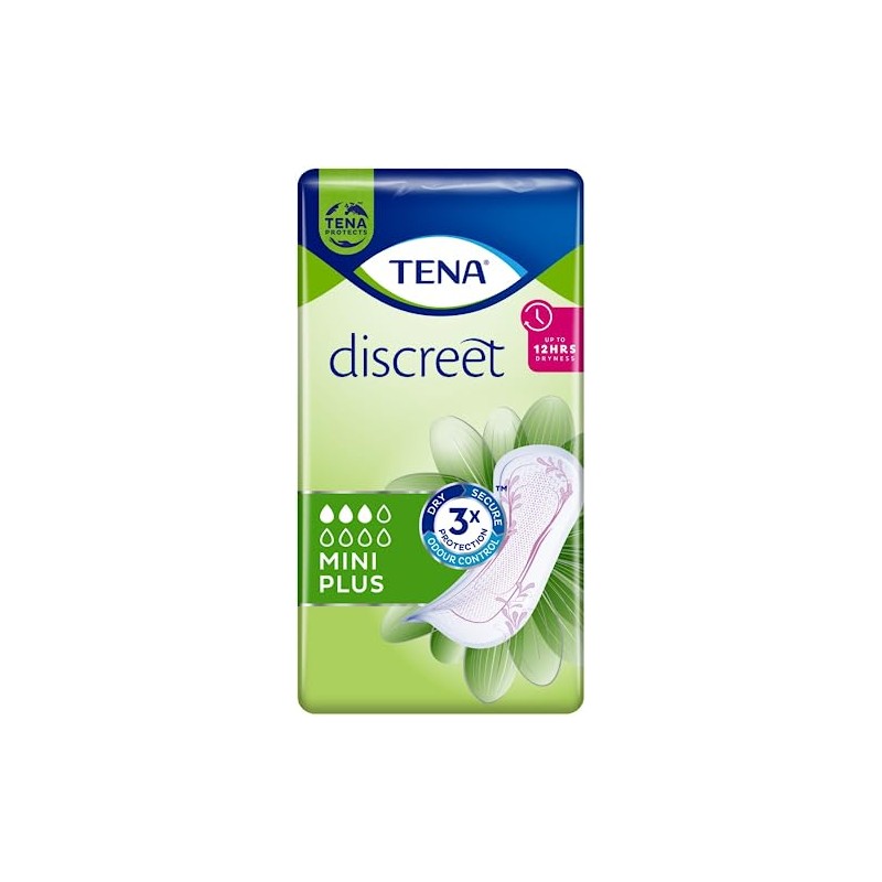 Tena - Tena Lady Discreet Mini Plus Sanitary Pads -