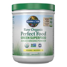 Garden Of Life Super Alimento Verde En Polvo 7.30 Oz 207 Gr Sabor Sin Sabor