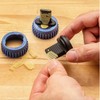 ROCKLER Silicone Applicator Tips for Domino Joints - Plastic Collar