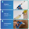 2 Pack 50ML Semi-Automatic Livestock Syringe, Continuous-Injection Syringe
