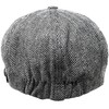 WEROR WEROR-324.1 Men's Flat Cap (56-57, Grey)