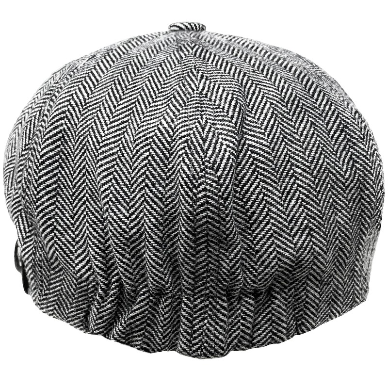 WEROR WEROR-324.1 Men's Flat Cap (56-57, Grey)