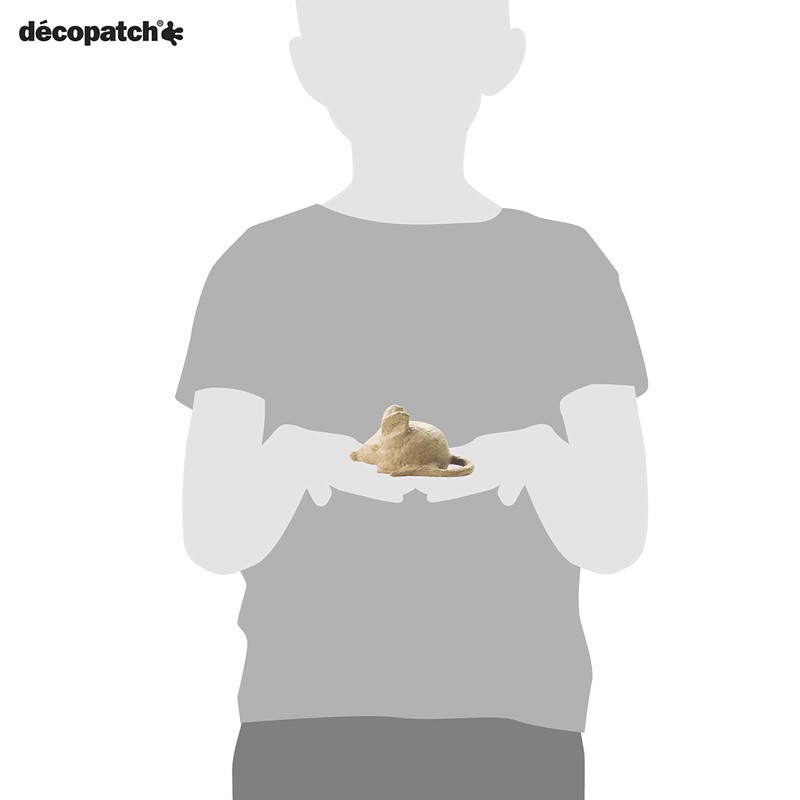 Décopatch AC756C Small Eiffel Tower Paper Mache 12.5 x 12.5