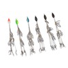 6 Pcs Umbrella Rigs with Sequin Fishing Rigs Lure 5