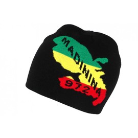 Nyls Création Martinique 972 Madinina Rasta Look Hat - Size: One Size - Colour: Black - Unisex, Black, One Size, black