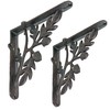 NACH Decorative Shelf Brackets, 2 Pack of 9 x 2.2
