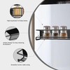 SonGis Magnetic Spice Rack for Refrigerator Magnetic Shelf for Side
