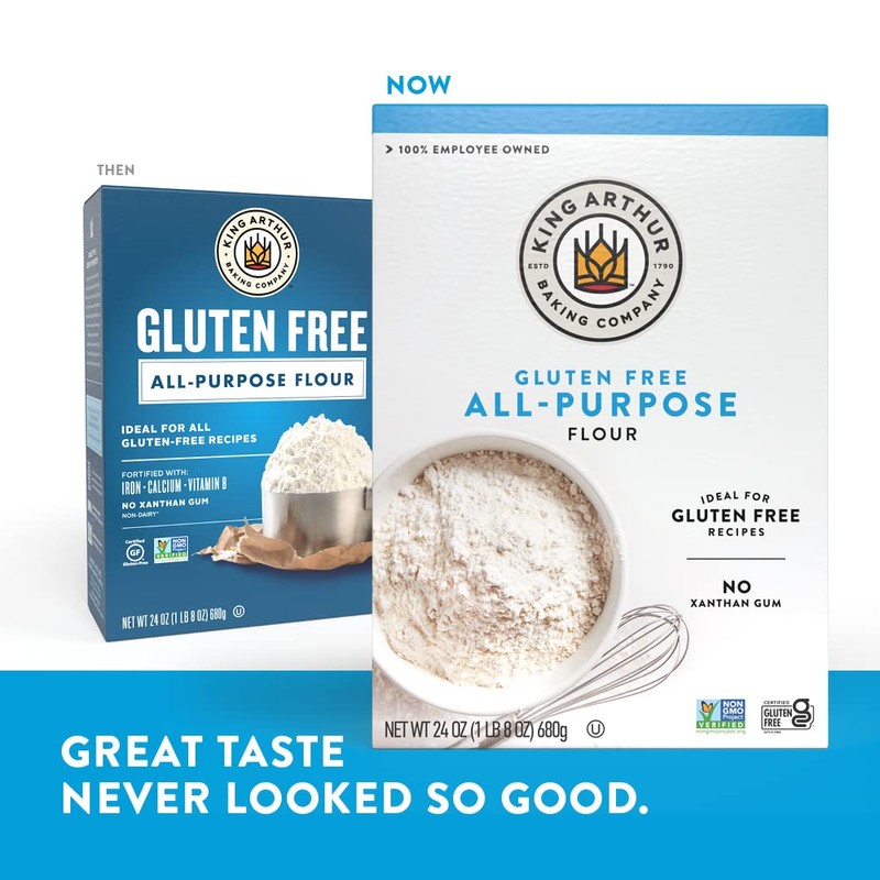 King Arthur Gluten-Free All-Purpose Flour, 24 Ounce (Pack of 1)