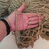 Pea and Bean Biodegradable Natural Jute Netting Heavy Duty 2m