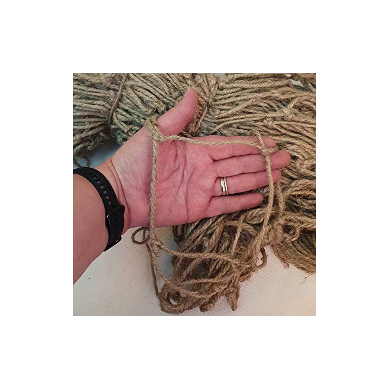 Pea and Bean Biodegradable Natural Jute Netting Heavy Duty 2m