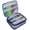 Teamoy Organiser Case for Interchangeable Circular Knitting Needles, Ergonomic Crochet