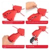Adjustable Cable Lockout Industrial Valve Shutdown Tagout Stainless Steel Safety