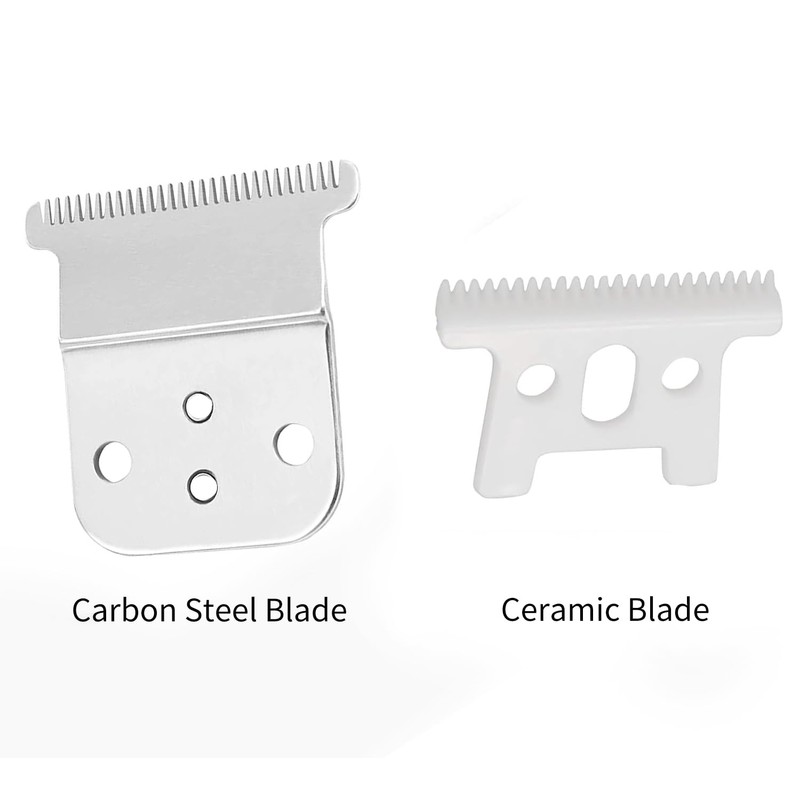 Kaynway Replacement Trimmer T-Blade, Carbon Stainless-Steel Ceramic T-Blade for Andis