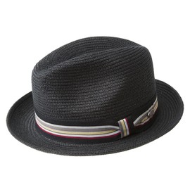 Bailey of Hollywood Salem Braided Fedora - Black/XL Black, X-Large