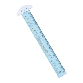 Sanrio 502600 Cinnamoroll Ruler, 5.9 inches (15 cm), Cinnamoroll 1.6 x 0.2 x 7.2 inches (4 x 0.6 x 18.3 cm), Kids Learning Stationery, Character
