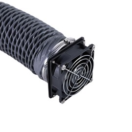 Mingzhe Fume Extraction Kit with 4000 RPM High-Efficiency Ventilation Fan and 2000mm Exhaust Hose Length Suitable for Ender Plus Laser Engraver Enclosure and Other 3D Printer Enclosure