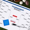 Pasimy Tournament Bracket Poster Set Includes 24 x 36 Inch