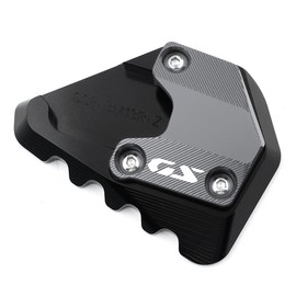 For R1300GS Adventure R 1300 gsa R1300 GS ADV 2024 2025 2026 1300gs GS1300 Accessories Motorcycle Stand Enlarge Support Pad Plate r1300gs 1300gsa Side Stand Extension Pad (Grey)