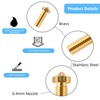 Pack of 10 Brass Nozzles 3D Printer Parts 3D Printer